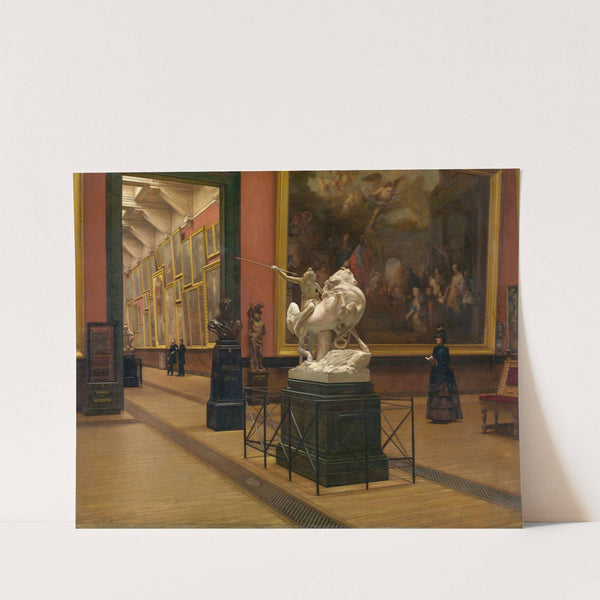 Interior of the Academy Museum by Henri Van Dyck