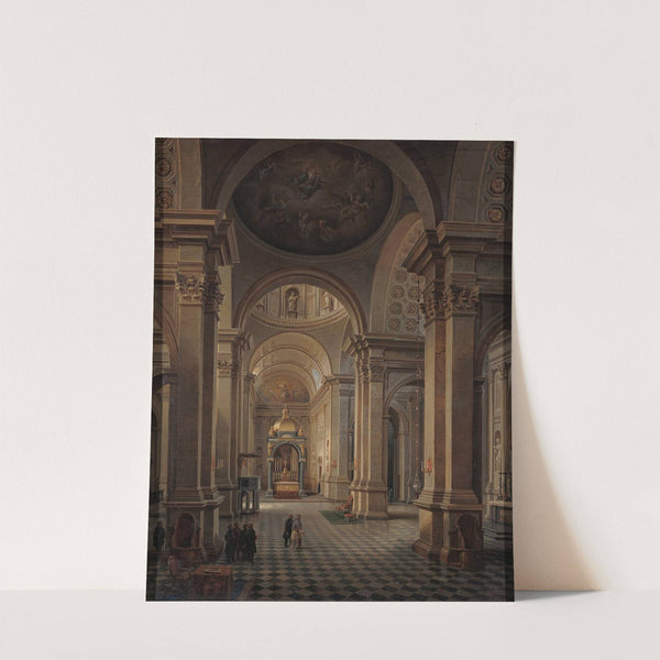 Interior of the All Saints Church in Warsaw by Marcin Zaleski