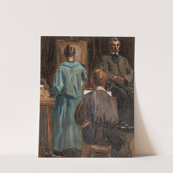 Interior of the Artist's Studio by Sir John Lavery