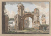 Interior of the Baths at Caracalla (ca. 1780)