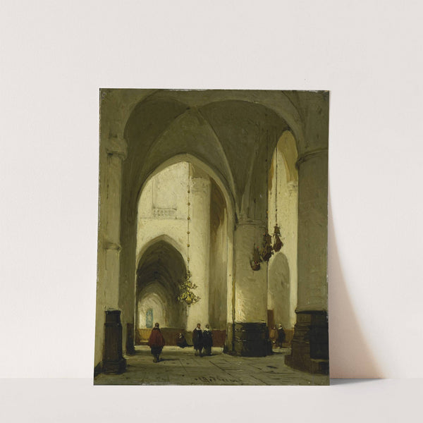 Interior of the Church of St Bavo in Haarlem by Johannes Bosboom