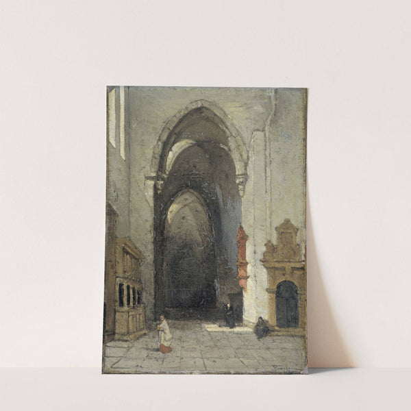 Interior of the Dom in Trier by Johannes Bosboom