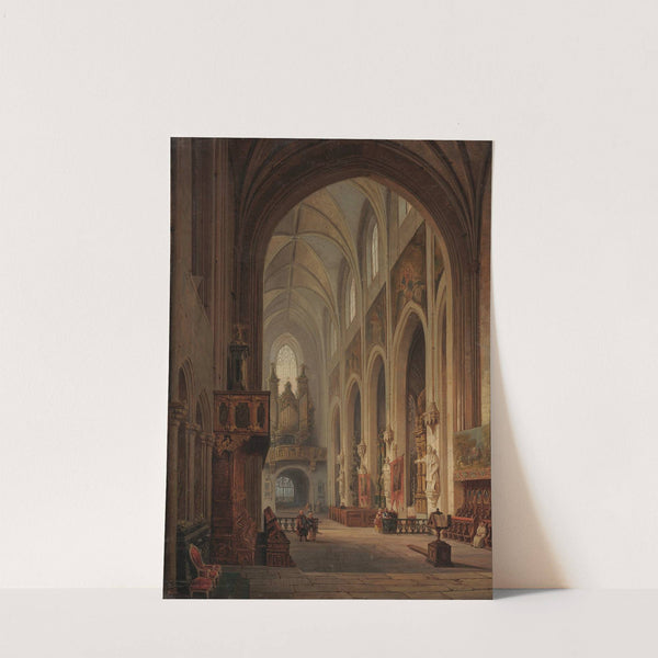 Interior of the Dominican Church in Kraków by Marcin Zaleski