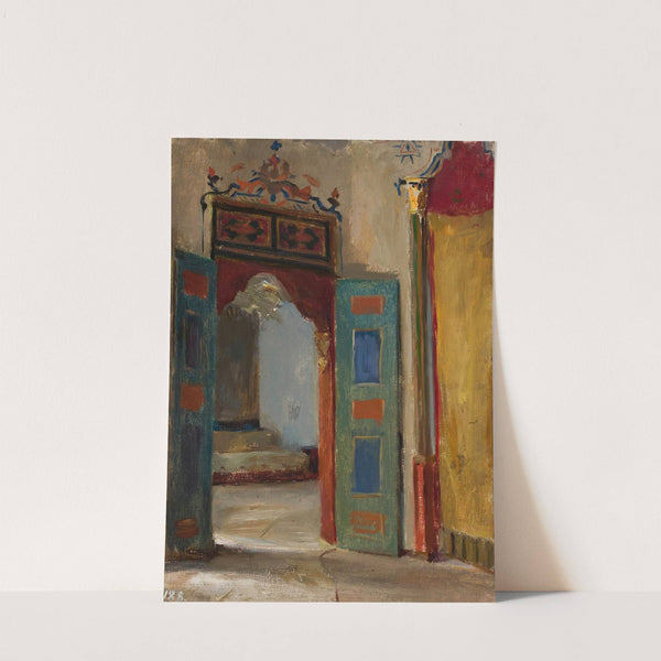 Interior of the khan’s palace in Bakhchisaray. From the journey to Crimea by Jan Ciągliński