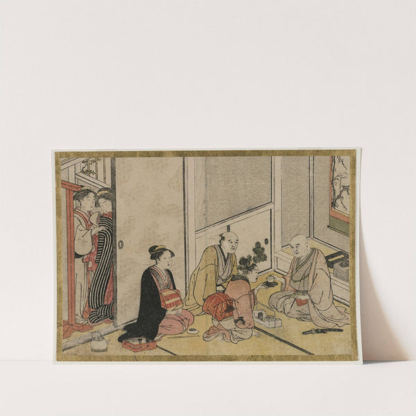 Interior Scene by Katsukawa Shunshō