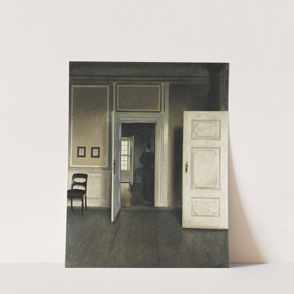 Interior. Strandgade 30 by Vilhelm Hammershøi