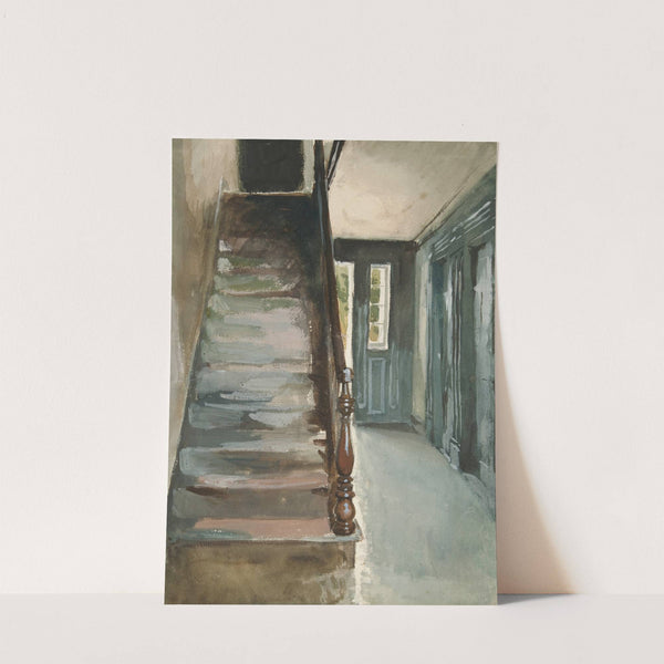 Interior Study by Edwin Austin Abbey