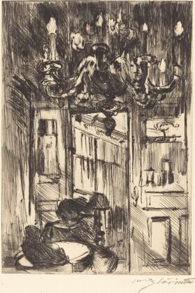 Interior (Unter dem Kronleuchter) (1916)
