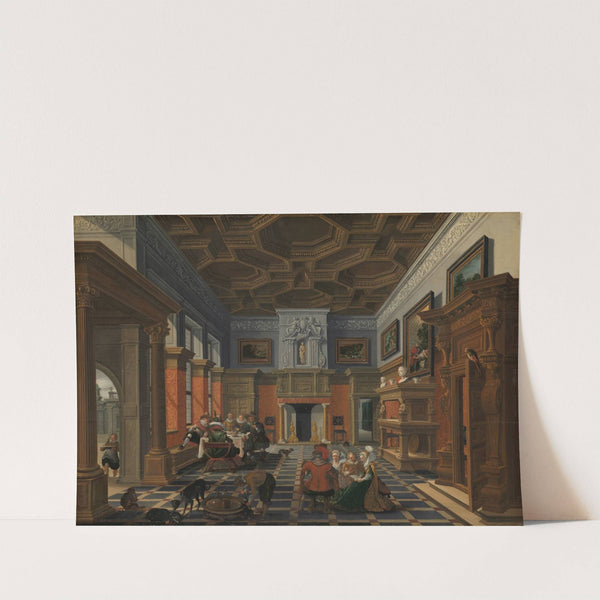 Interior with a Company by Bartholomeus van Bassen