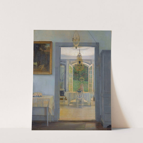 Interior With Afternoon Sun by Georg Nicolai Achen