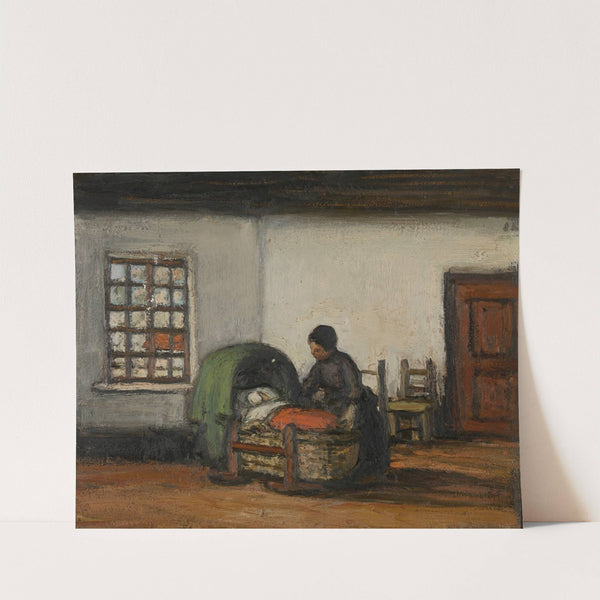 Interior with Cradle by Jakob Smits