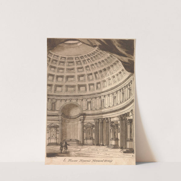 Interior with domed ceiling by George Knapton