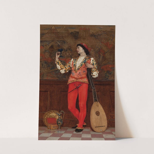 Interior with Lute Player by Charles Caryl Coleman