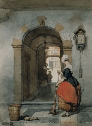 Interior with Servant