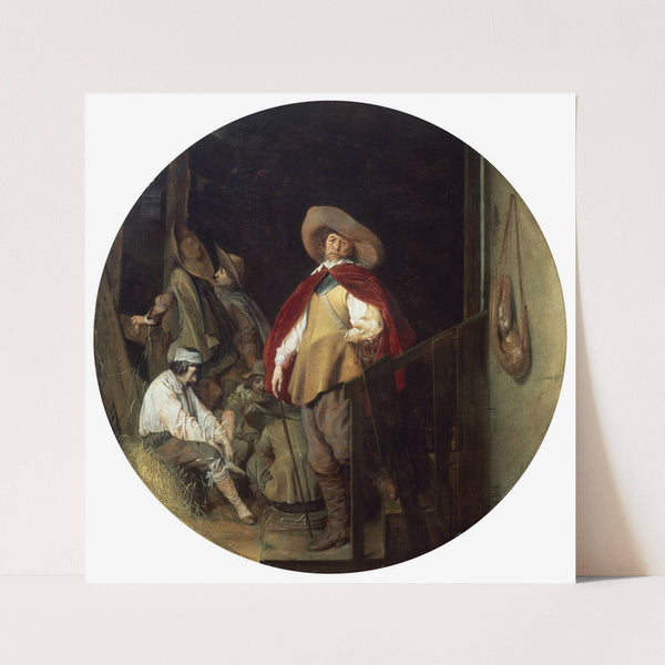 Interior with Soldiers (1632) by Willem Cornelisz Duyster