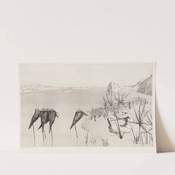 Intermezzo (Zweites Intermezzo) (Rettungen Ovidischer Opfer, Opus II, Blatt 9) (1879-1891) by Max Klinger