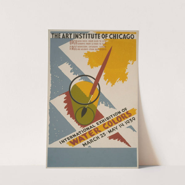 International exhibition of water colors The Art Institute of Chicago (1939) by Arlington Gregg