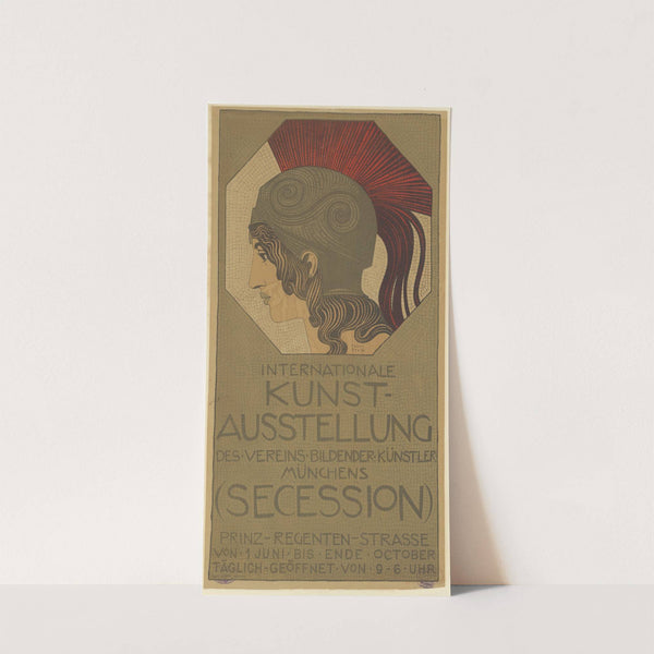 International Kunst-Ausstellung. Münchens (Secession). von 1 Juni bis ende October (1892-1914) by Franz von Stuck