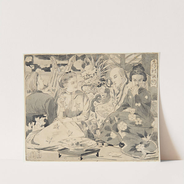 International Tea Party by Winslow Homer