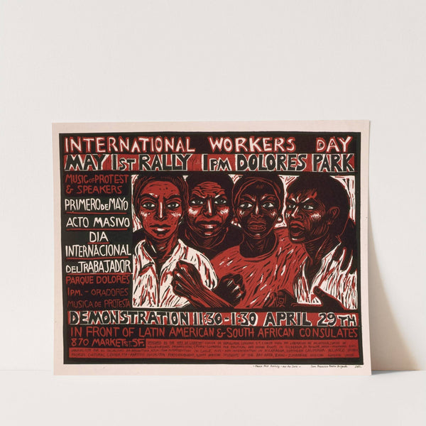 International Workers Day May 1st rally 1PM Dolores Park by Rachael Romero