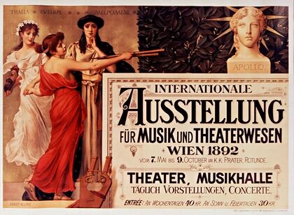 Internationale Austellung für Musik und Theaterwesen, Wien 1892