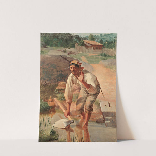 Interrupted Whetting by Almeida Júnior