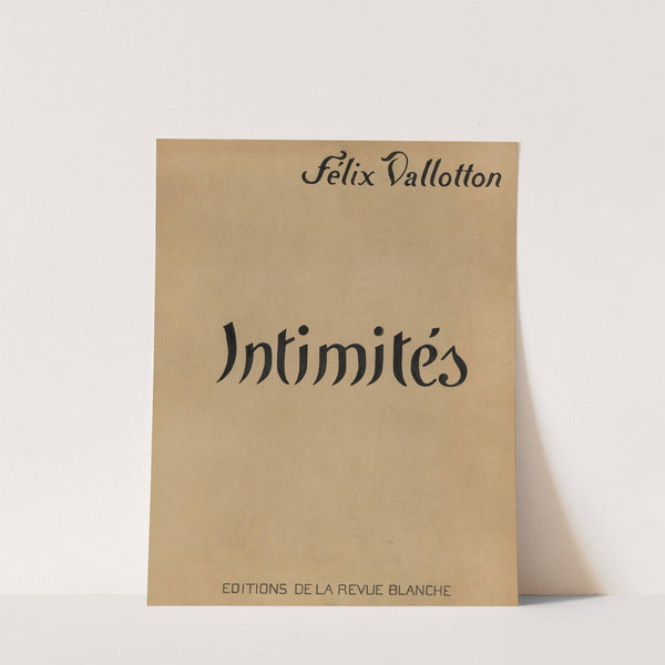 Intimités – Cover (1898) by Félix Vallotton