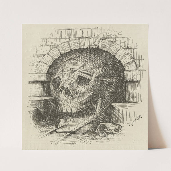 Into the jaws of Death (1882) by Thomas Nast