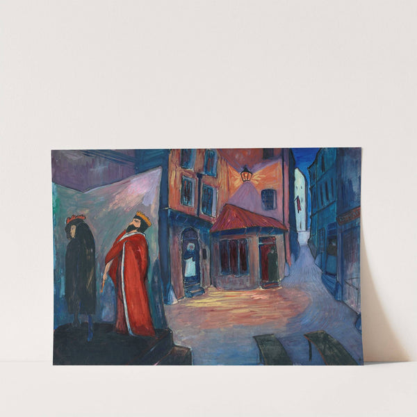 Into the night by Marianne von Werefkin