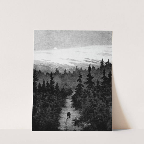 Into the Woods by Theodor Kittelsen