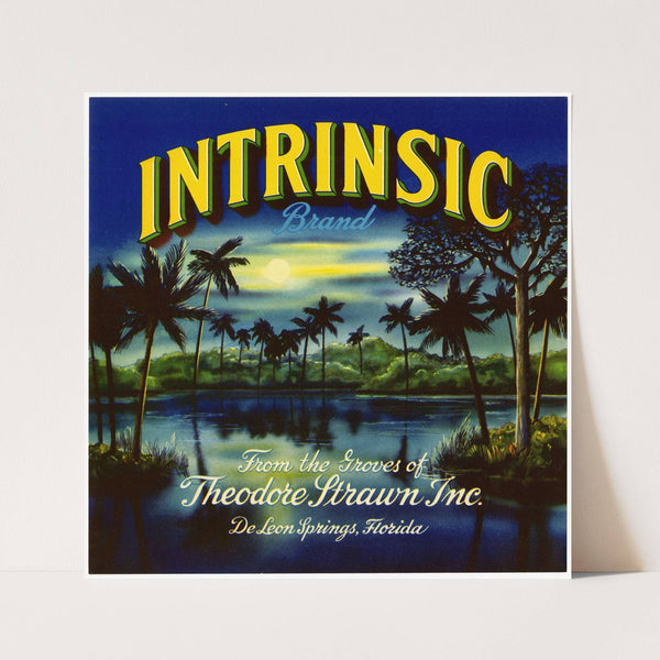 Intrinsic Brand Citrus Label (1930-1950)