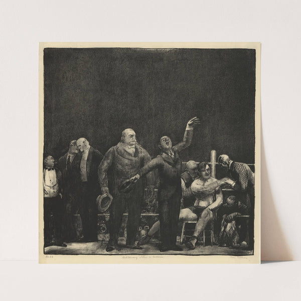 Introducing John L. Sullivan (1916) by George Wesley Bellows