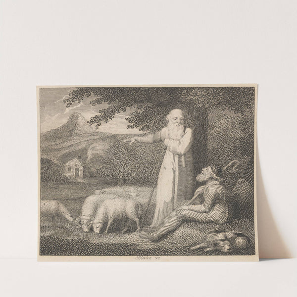 Introduction to the Fables, The Shepherd and the Philosopher by John Wootton