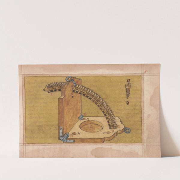 Inventions of military machines and other devices Pl.06 (1580-1590) by Ralph Rabbards