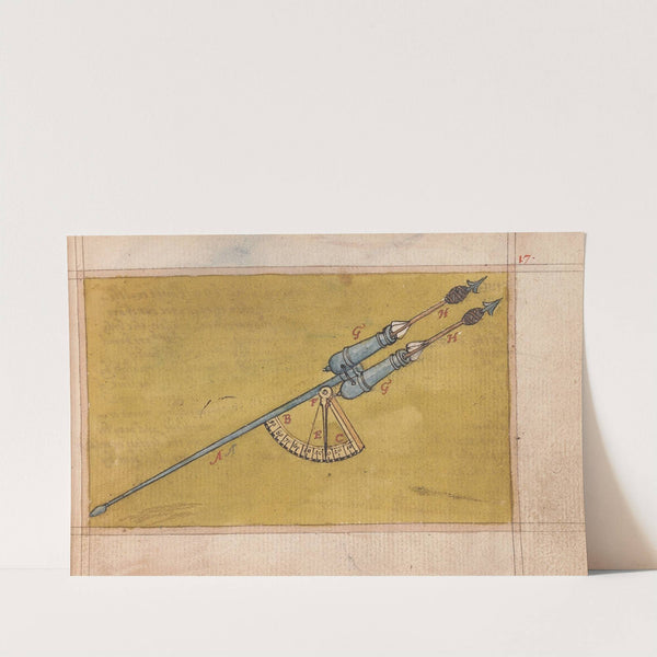 Inventions of military machines and other devices Pl.16 (1580-1590) by Ralph Rabbards