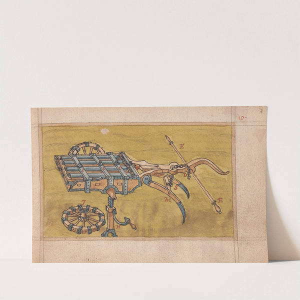 Inventions of military machines and other devices Pl.18 (1580-1590) by Ralph Rabbards