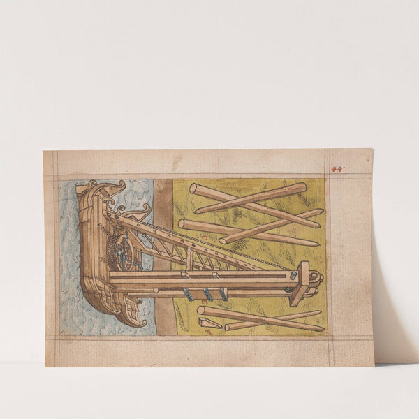 Inventions of military machines and other devices Pl.43 by Ralph Rabbards