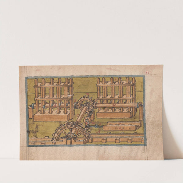 Inventions of military machines and other devices Pl.50 by Ralph Rabbards