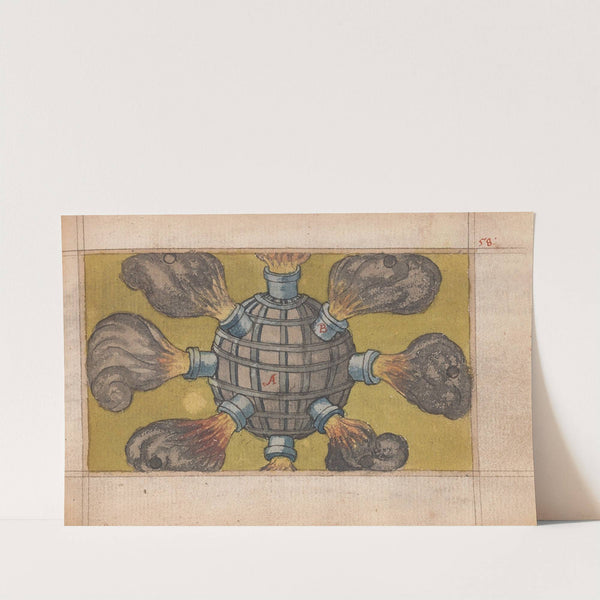 Inventions of military machines and other devices Pl.57 by Ralph Rabbards