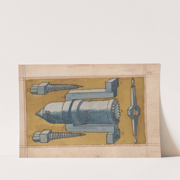 Inventions of military machines and other devices Pl.62 by Ralph Rabbards