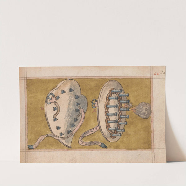 Inventions of military machines and other devices Pl.63 by Ralph Rabbards