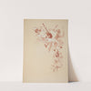 Invitation card (before letters). (1897) by Jules Chéret
