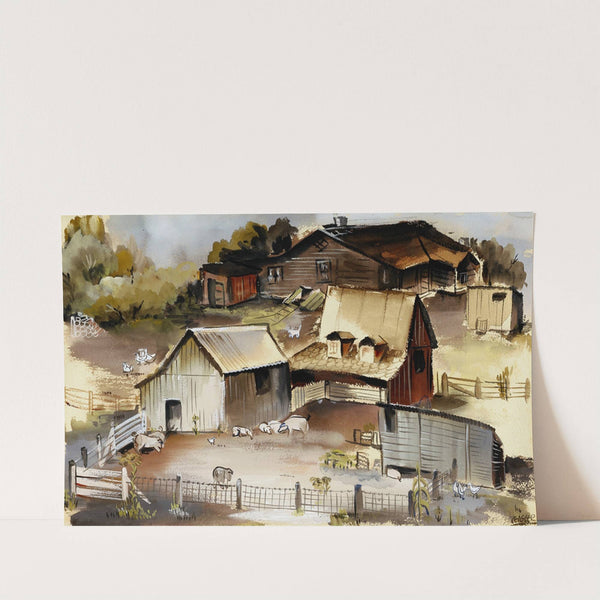 Iowa Farm by Ruth Ziegler