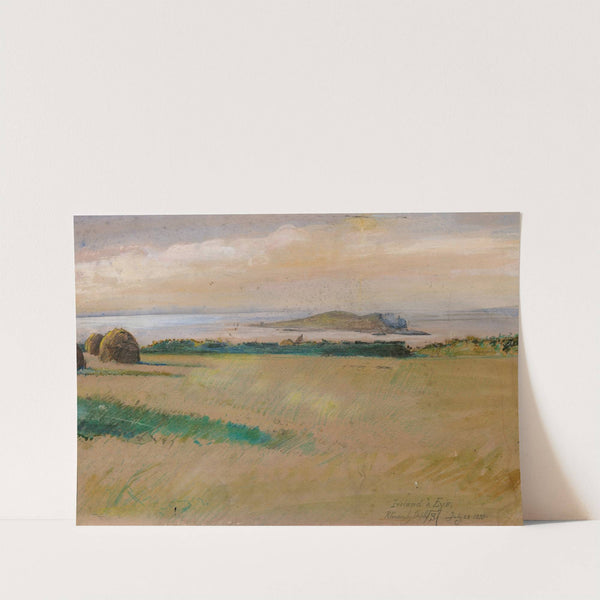 Ireland's Eye from Howth by Robert Ponsonby Staples