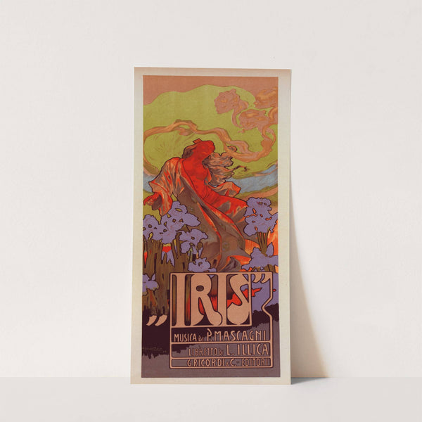 Iris (1899) by Adolfo Hohenstein