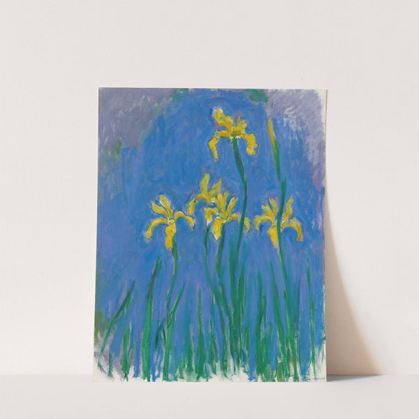 Iris (1924-1925) by Claude Monet
