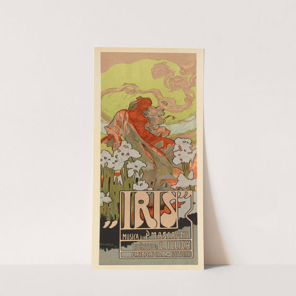 Iris (1895) by Adolfo Hohenstein