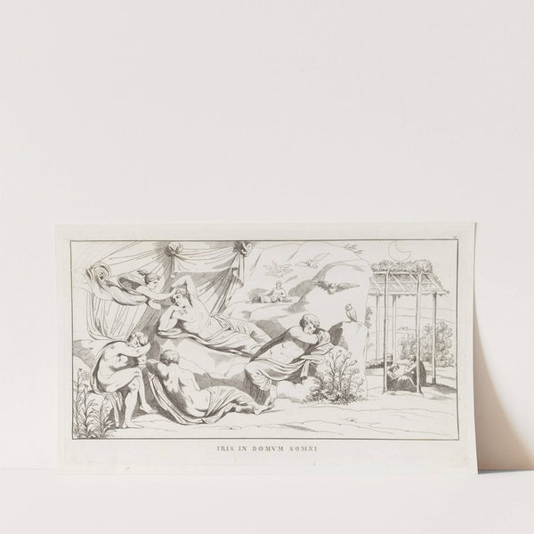 Iris in Domum Somni (1825) by Giulio Romano