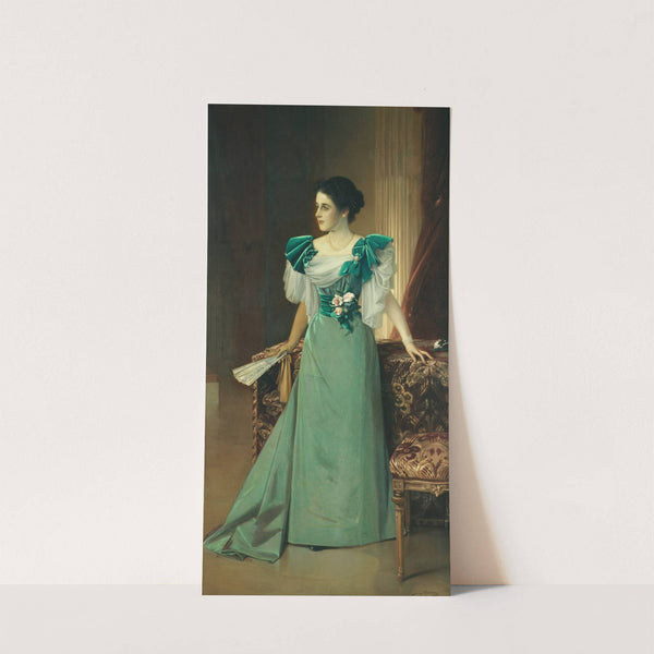 Irma von Geijer, född von Hallwyl (1873 - 1959 ) by Julius Kronberg