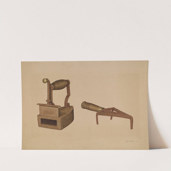 Iron and Trivet by LeRoy Griffith